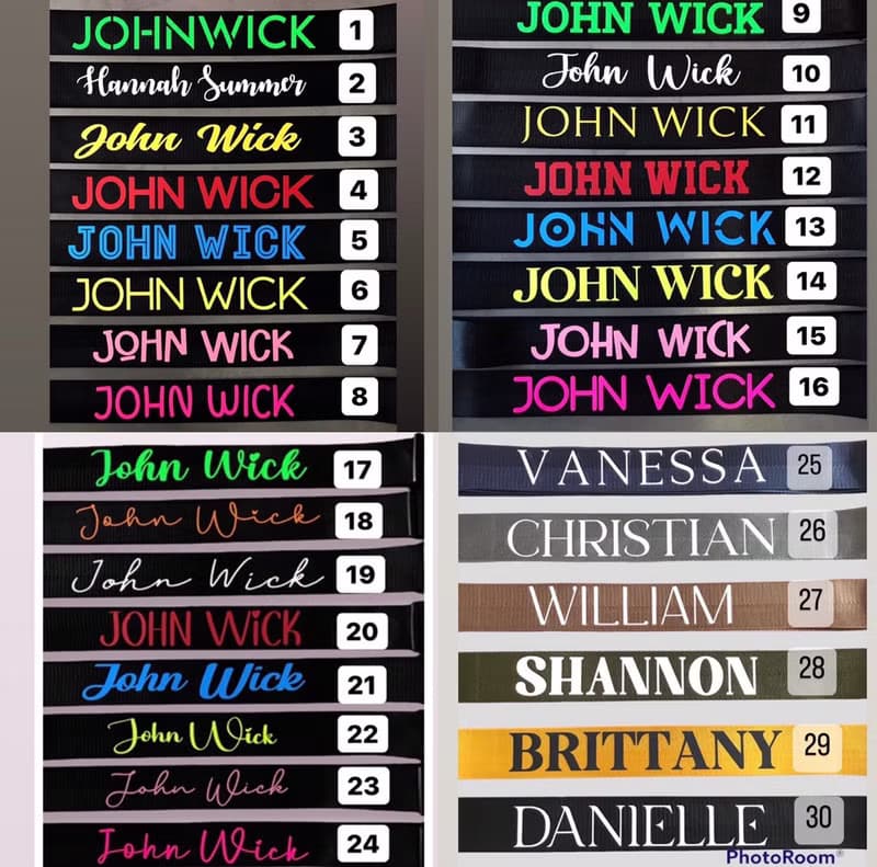 Personalised Luggage strap, Luggage Strap, Travel Belt, #04