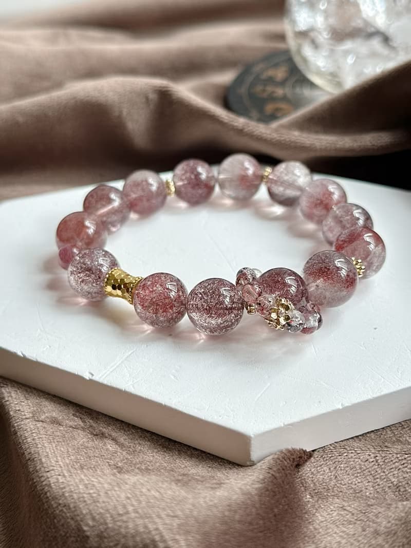 紅煙花超七手串設計款手串 腕間綻放的傳奇能量盛宴