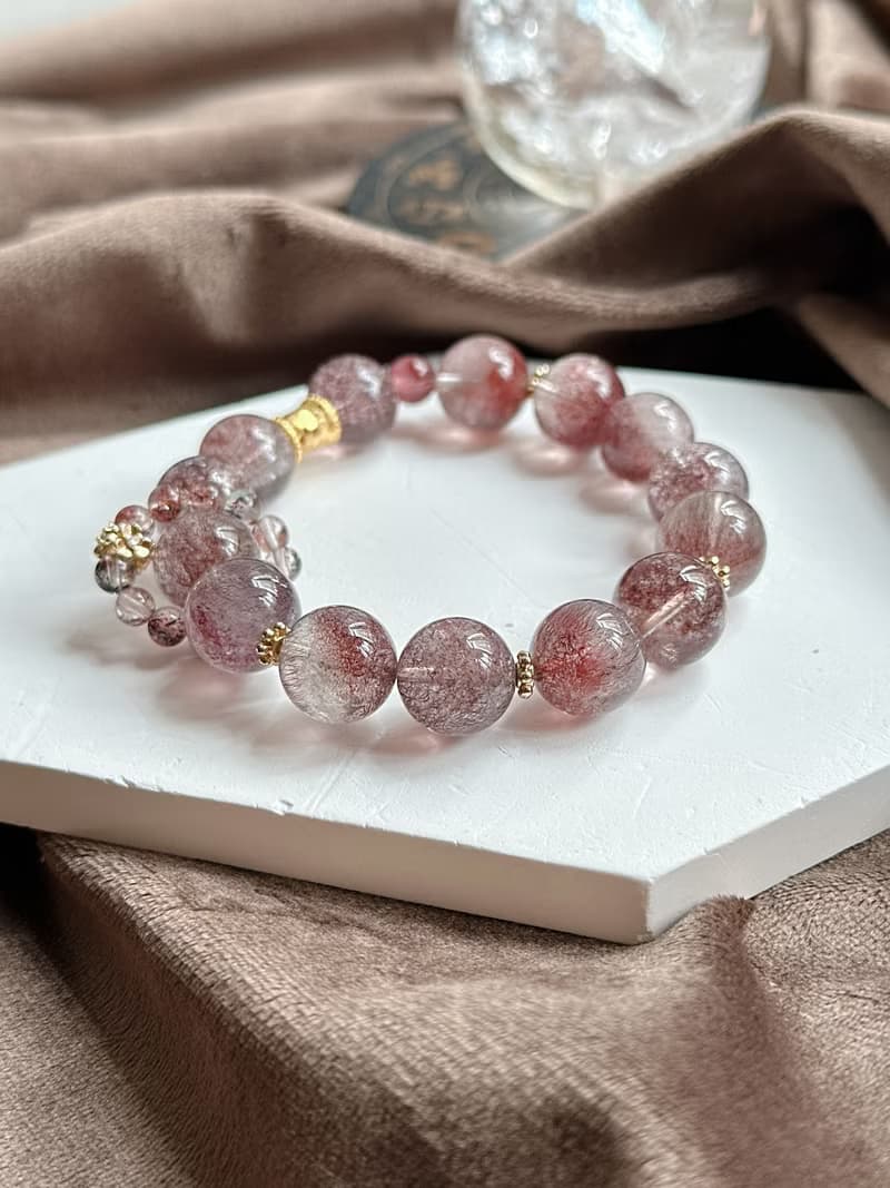 紅煙花超七手串設計款手串 腕間綻放的傳奇能量盛宴