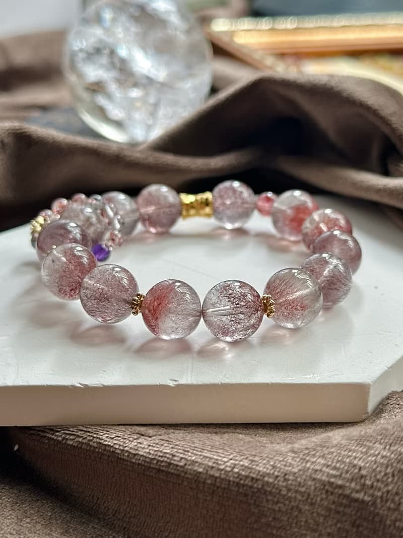 紅煙花超七手串設計款手串 腕間綻放的傳奇能量盛宴