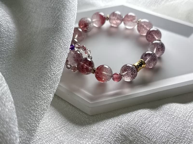 紅煙花超七手串設計款手串 腕間綻放的傳奇能量盛宴