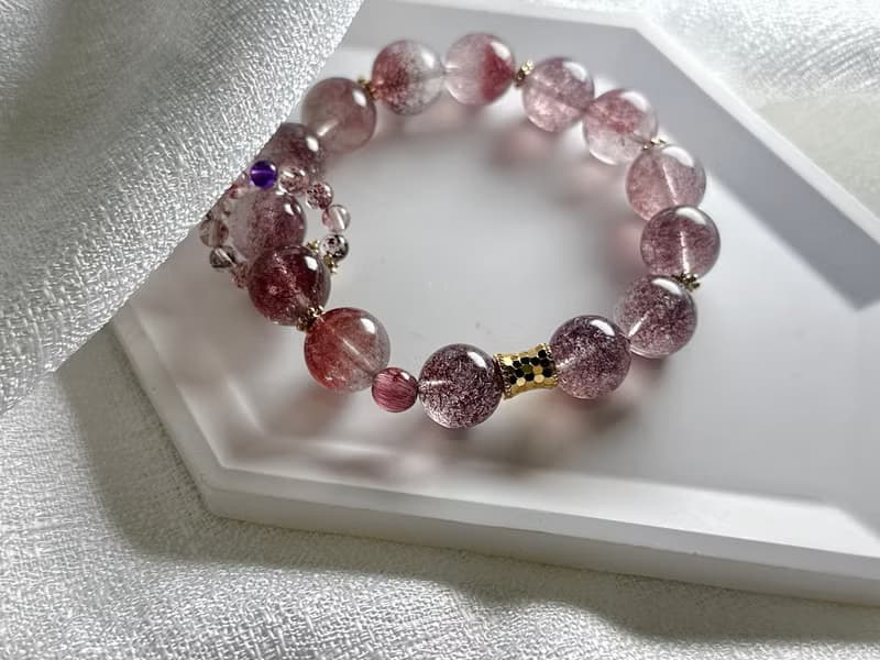 紅煙花超七手串設計款手串 腕間綻放的傳奇能量盛宴