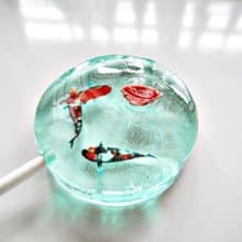 創意棒棒糖-戲水鯉魚