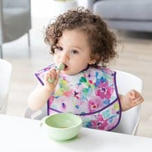 Bumkins 寶寶矽膠餐碗組(香瓜綠)