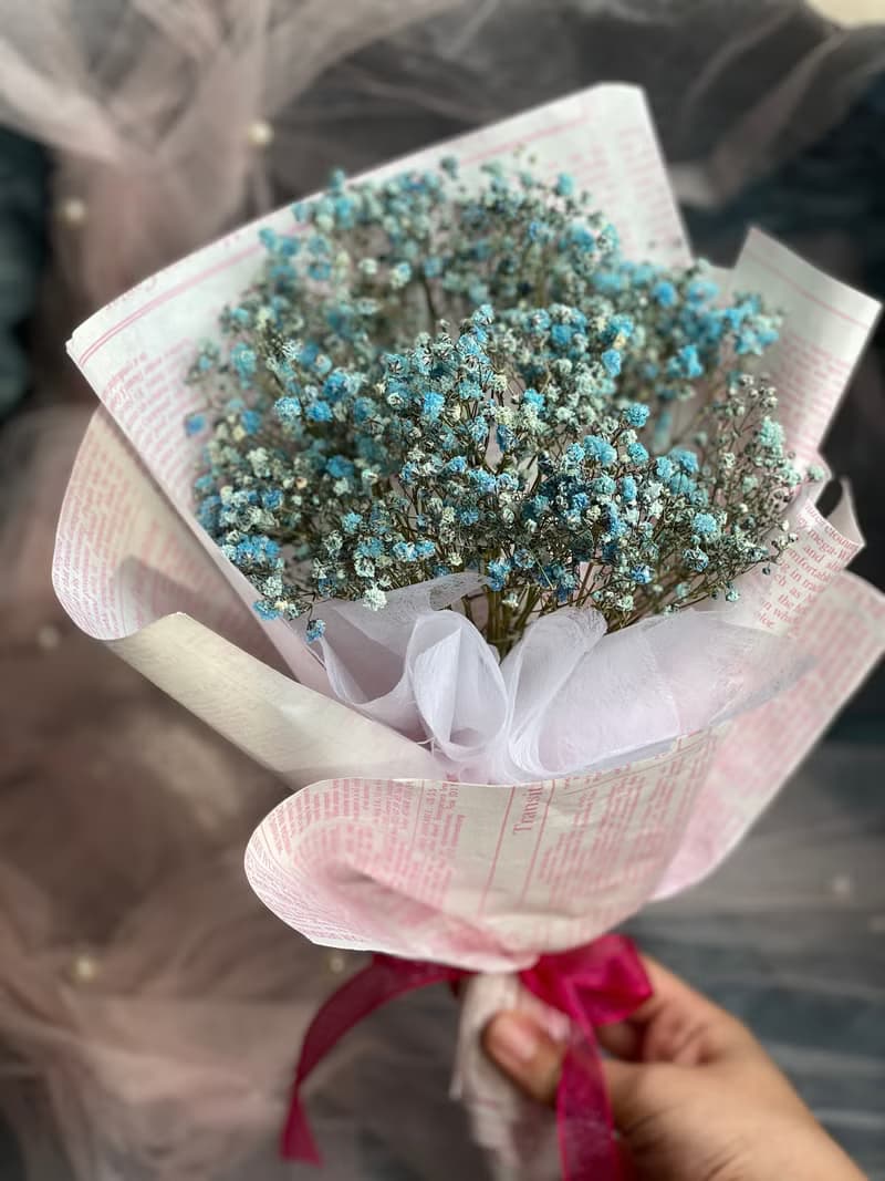 【滿天星乾燥花束】乾燥花/花束/ 情人節/畢業/交換禮物