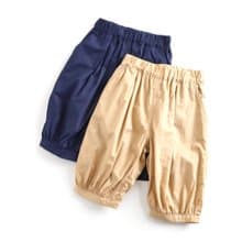 【出清優惠】七分寬褲   藏青/卡其