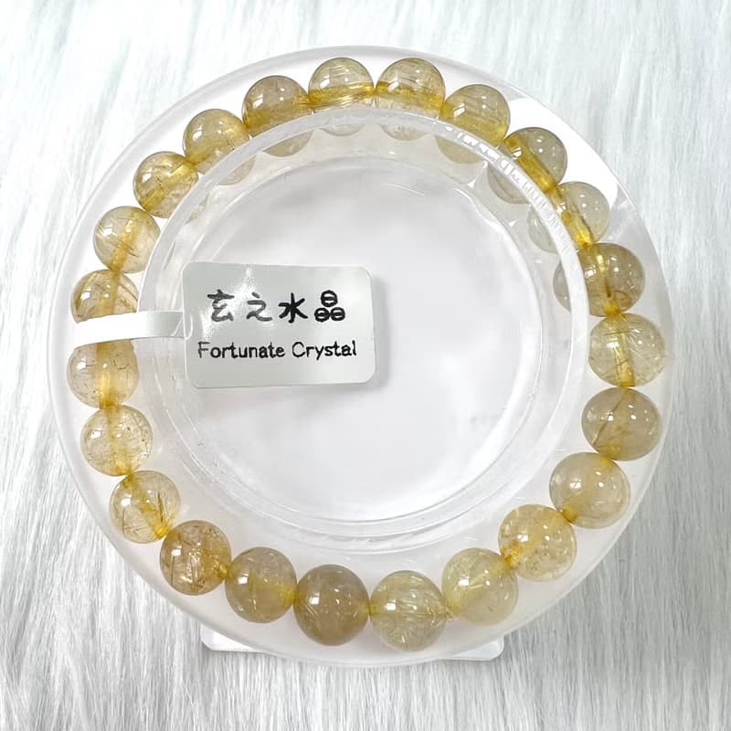 金髮晶手串 | 水晶 | 水晶手串 | 水晶手鏈 | 水晶手鍊
