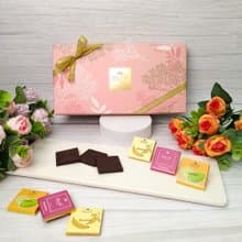 【Diva Life】 比利時進口巧克力18入禮盒_粉漾禮盒