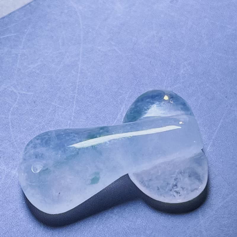 【願‧事事如意】冰種飄花翡翠如意 | 天然緬甸玉翡翠A貨 | 送禮