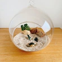 純自然 小海龜 diy組 玻璃球 海灘 海龜孵化 送禮 小物 diy ocean