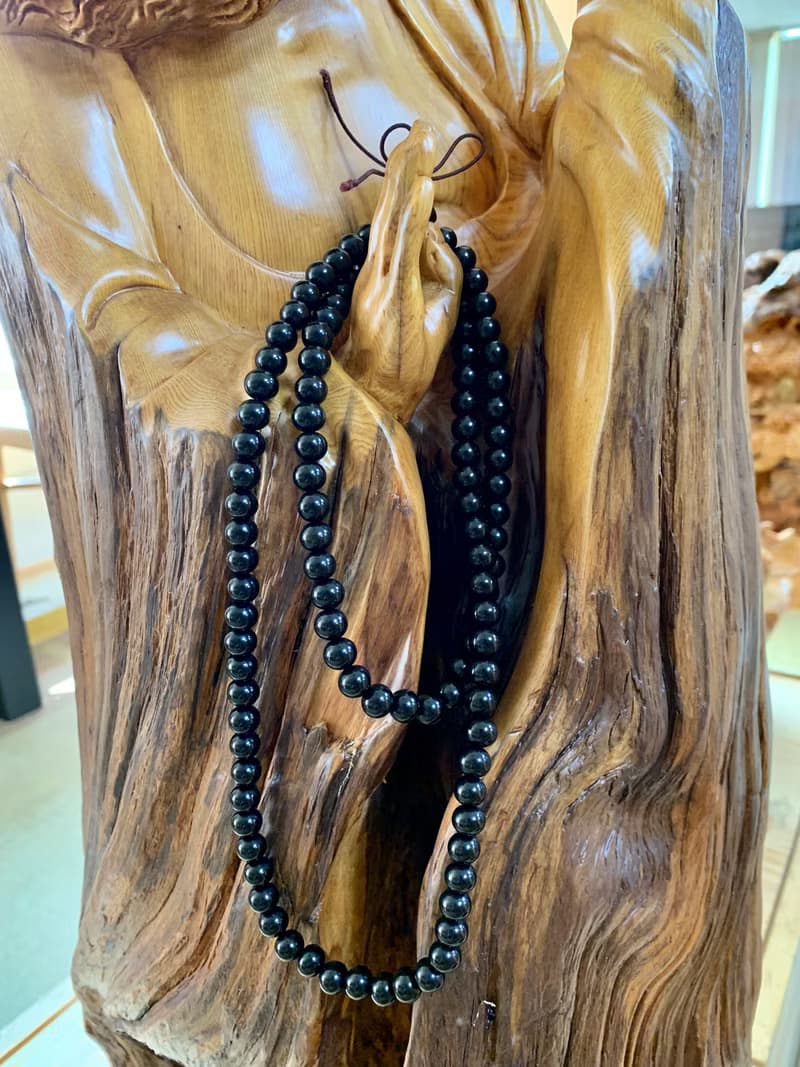 CYPRESS 黑牛角108顆佛珠