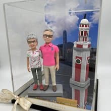 尖沙咀鐘樓維港景 場景 移民禮物 結婚禮物 外國朋友禮物
