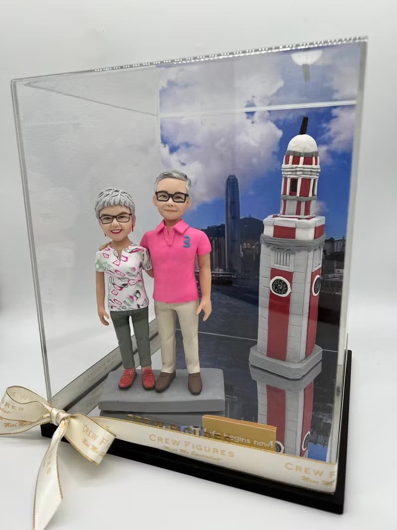 尖沙咀鐘樓維港景 場景 移民禮物 結婚禮物 外國朋友禮物