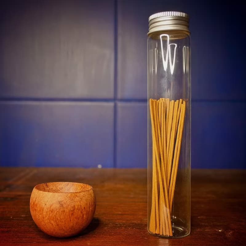 中秋禮盒 靜心不倒香座 香插+管線香一管
