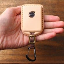 茶皮 Volvo 汽車鑰匙皮套 V40 V60 V90 S60 S90 XC40 XC60 XC90