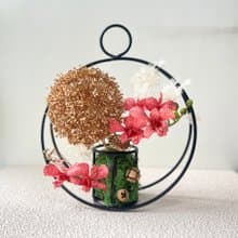 花好月圓—永生蘭花 盆栽 新年花藝