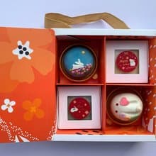 中秋節送禮玉兔禮盒  4入組