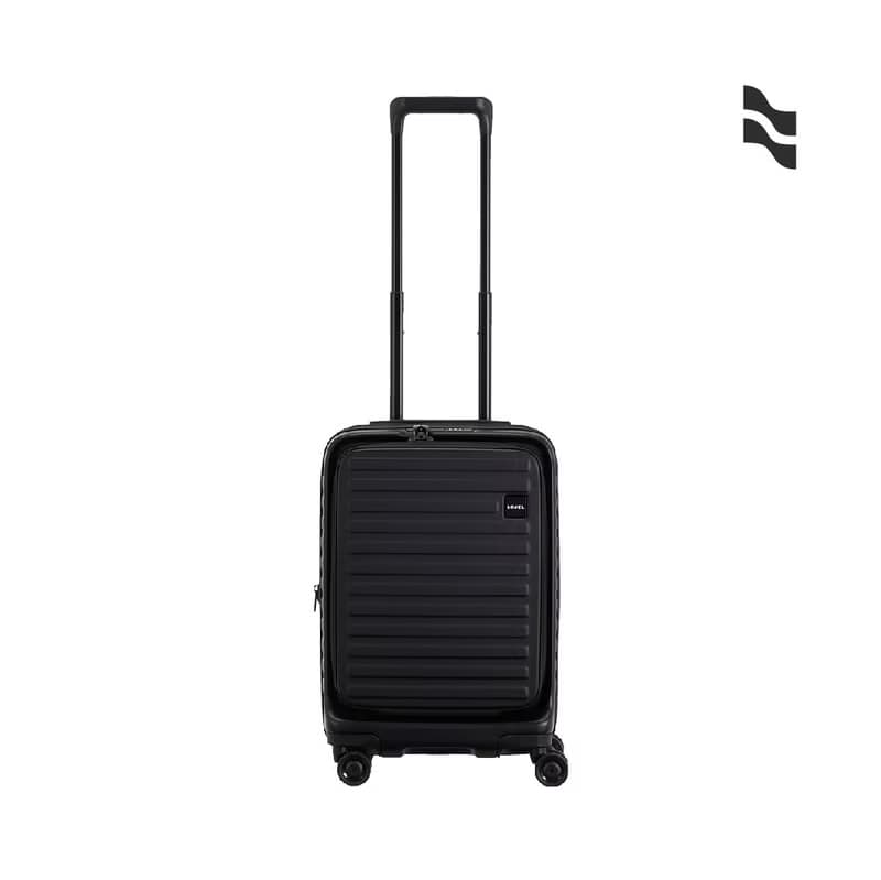 【升級版】【LOJEL】CUBO 19吋前開擴充 登機箱 酷黑