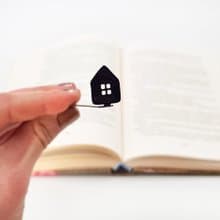 Bookmark My Sweet Home, small bookish gift for book lover.