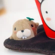 Bucute立體吸水杯墊/畢業禮物/情人禮物/獨家發售/生日禮物/交換禮物/
