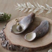 純手捏小鳥造型陶瓷湯匙(一對)