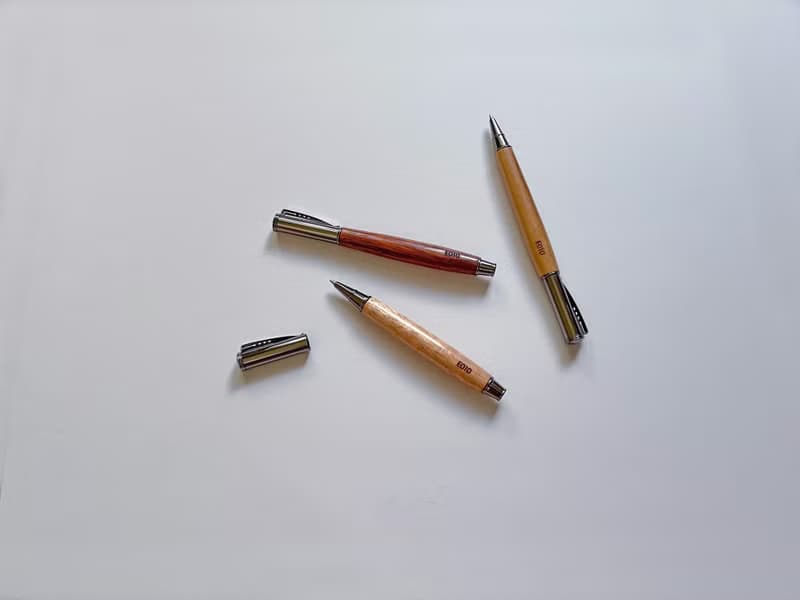 暮刻微光 | 木橫擔筆座組 隨機出貨不挑款