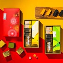 【金錦町】小滿禮盒 (金箔蜂蜜蛋糕+琥珀糖+鳳梨酥)