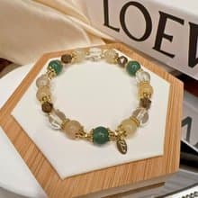 【綠野仙蹤】金髮晶。白水晶。綠草莓晶。茶晶