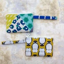 咕咕貓頭鷹—鋪棉錢包/零錢包/化妝包/收納包