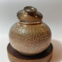 柴燒茶倉 / 半斤風化肌理茶倉 / 小平凡手作