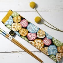 【Gi LAI】 環保彈片筷袋*達摩不倒翁だるまタンブラー