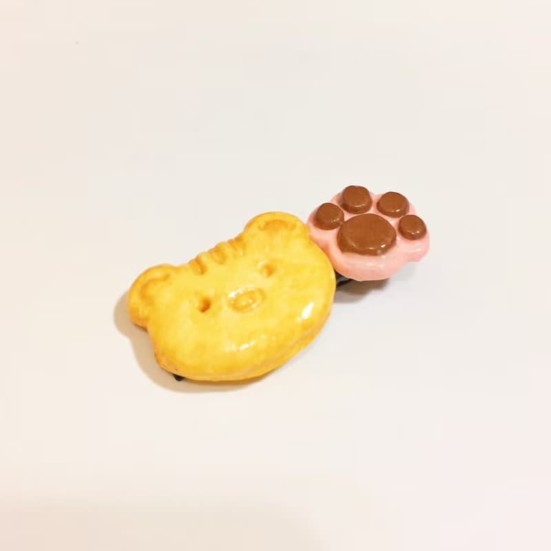 QQ餅乾巧克力髮夾((滿600隨機送神秘小禮物))