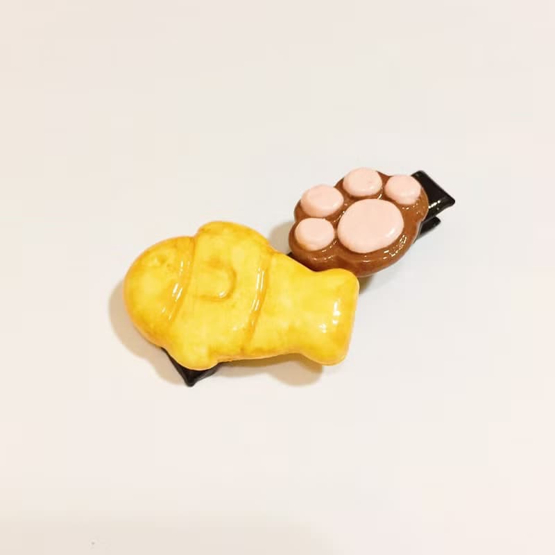 QQ餅乾巧克力髮夾((滿600隨機送神秘小禮物))