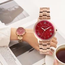 RELAX TIME 生命之花 女錶 紅 (RT-111-5)