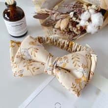 法國狐狸莊園 l 手工立體蝴蝶結寶寶髮帶