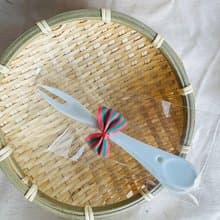 陶瓷造型叉子 /兩入一包裝 /婚禮小物/探房禮進場禮感恩禮桌上禮