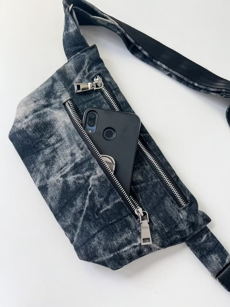 丹寧六角潮包【回收牛仔褲再生】永續是最奢華的精品