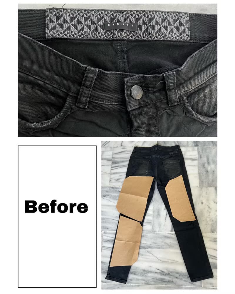 丹寧六角潮包【回收牛仔褲再生】永續是最奢華的精品