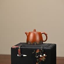 井欄 全手工大拍陶手雷罡作品師承范偉群容量150cc家藏朱泥