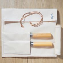 葉添-配件系列 輕生活-小帆布刀具收納袋(不含刀具)