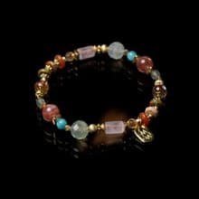 戀戀紅土城 // C1520太陽石圖畫石手鍊