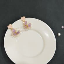 Sandra's 純粹~ 心花 樹脂 耳環