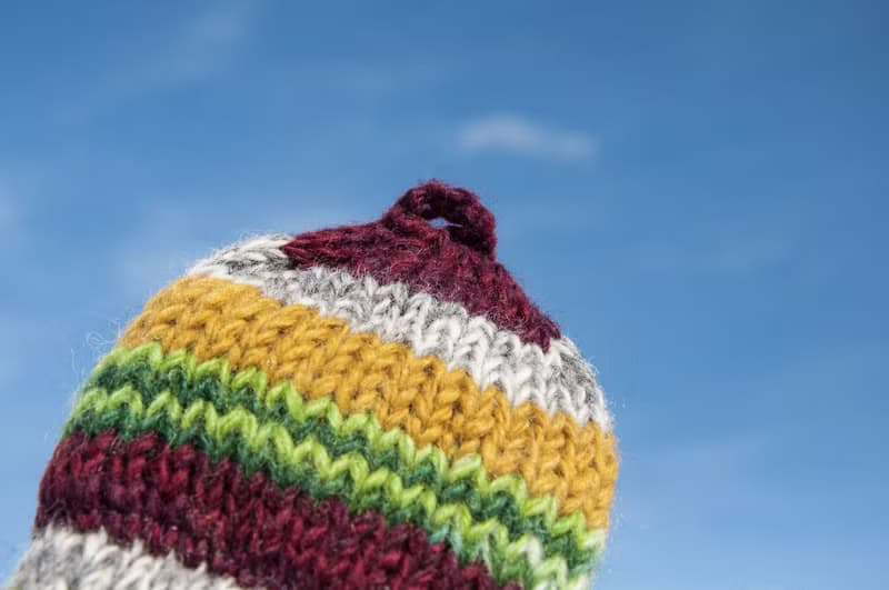 手織純羊毛針織手套/可拆卸手套/內刷毛手套/保暖手套-復古法國風