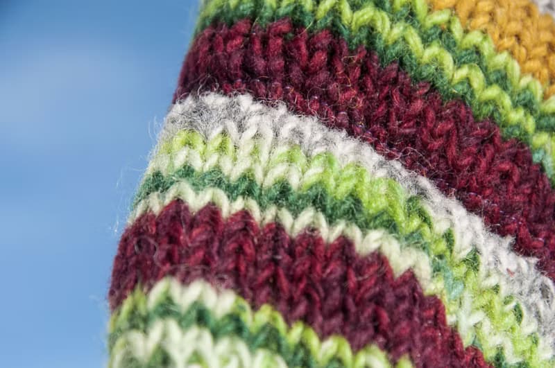 手織純羊毛針織手套/可拆卸手套/內刷毛手套/保暖手套-復古法國風