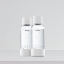 芬蘭【mysoda】0.5L專用水瓶-2入-白