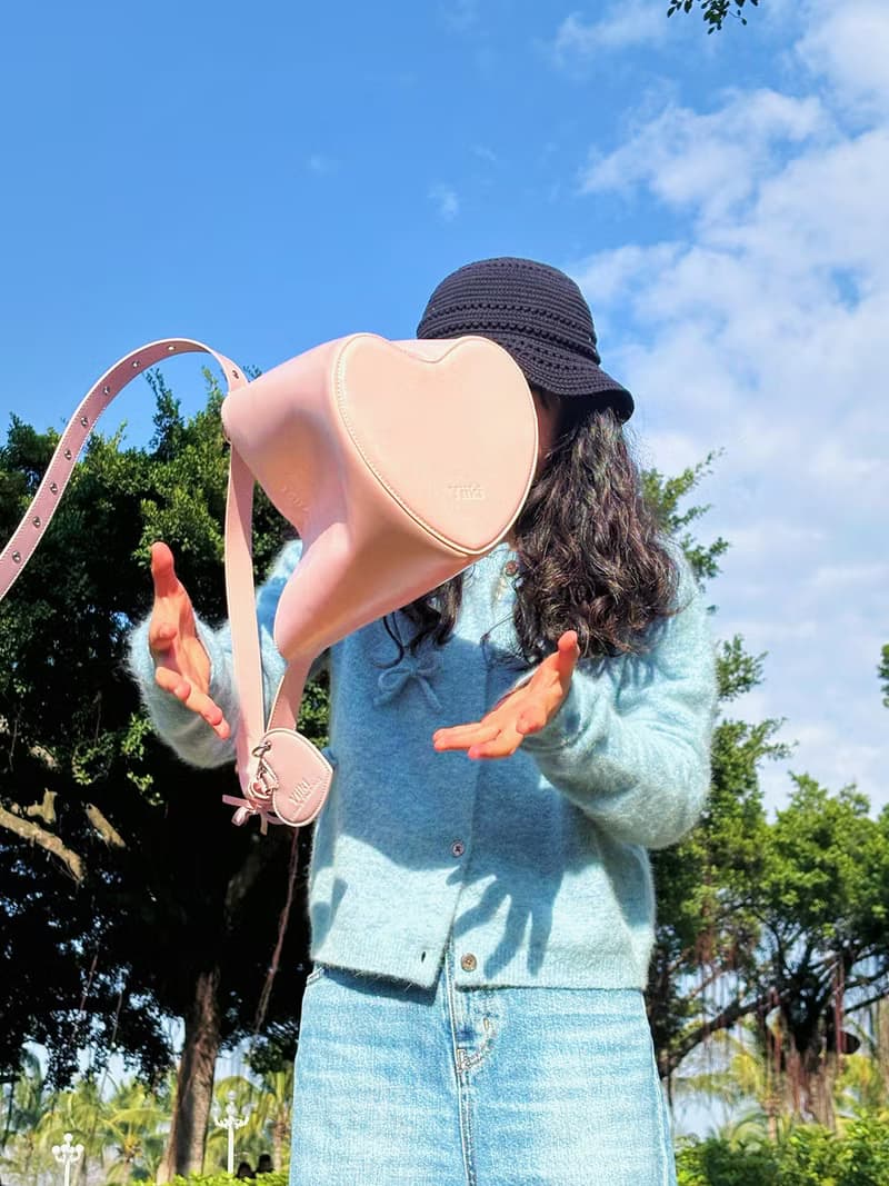 原創愛心怦怦包 水桶包 側背包單肩包 通勤上學大容量手袋 可愛