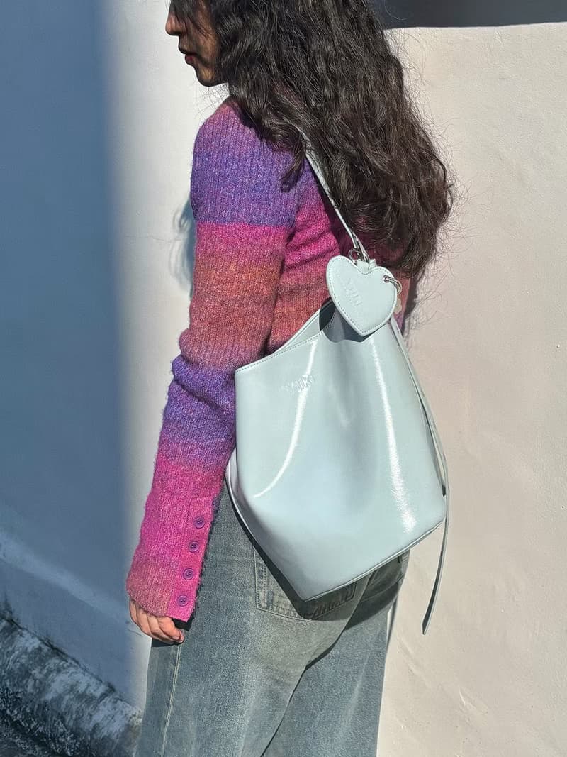 原創愛心怦怦包 水桶包 側背包單肩包 通勤上學大容量手袋 可愛