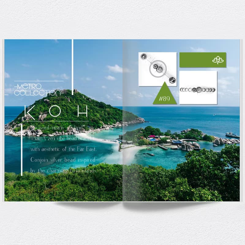 橄欖石純銀波浪手鍊-天然水晶脈輪手串-療癒8月誕生石瑜伽銀珠鍊