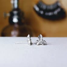 No.061 LUCKY BLOOM EARRINGS 幸運花耳飾 - 925純銀