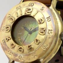 手作り時計  GunBoat-B  特大JUMBO Brass (JUM117 BR)